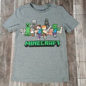 Minecraft Old Navy Boys Short Sleeve T-shirt Size L 10-12